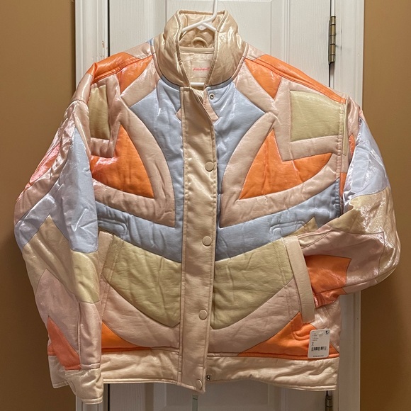 • free people shine on puffer jacket • - Picture 4 of 12